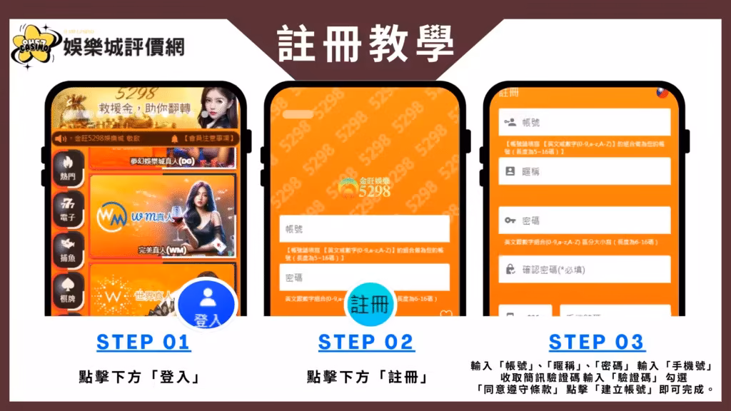 金旺財神娛樂城-註冊教學